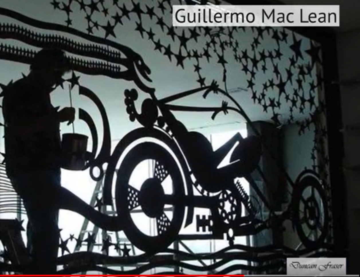 Guillermo Mac Lean Sculptures in Steel