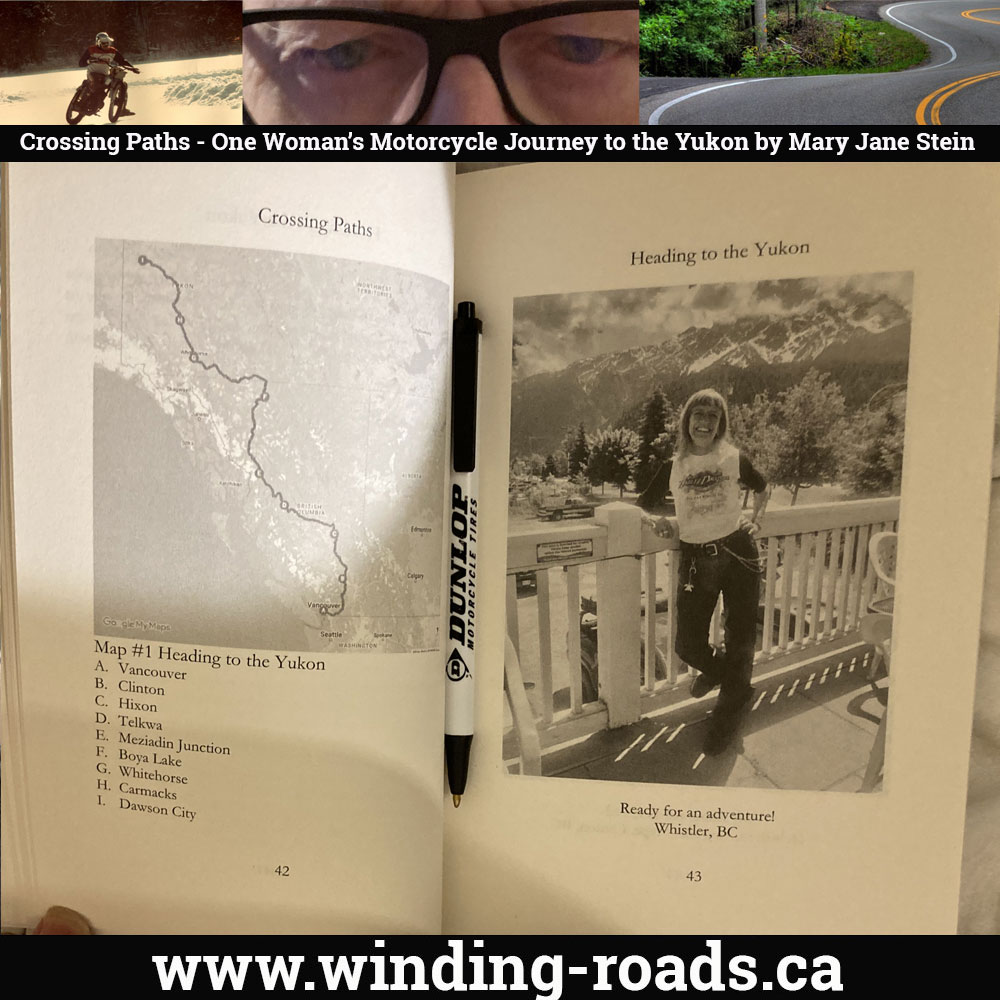 Mary Jane on a Harley Rides to the Yukon