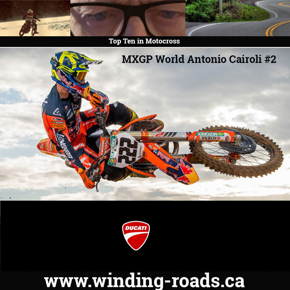 Motocross Champions Top Ten from the FIM, AMA, CMA