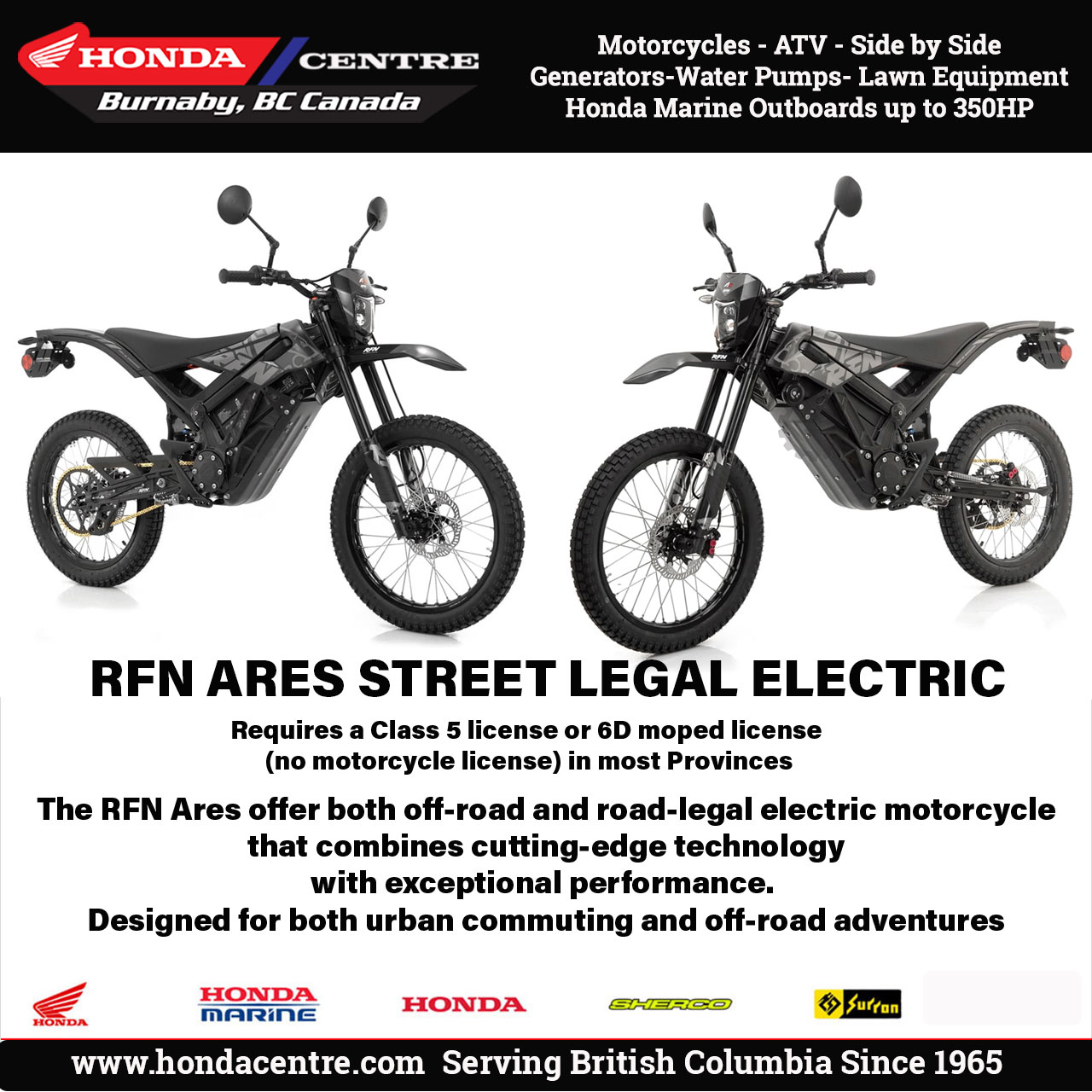 Why Electric Motorcycles Make Sense in Canada — and Why Most Are Off-Road